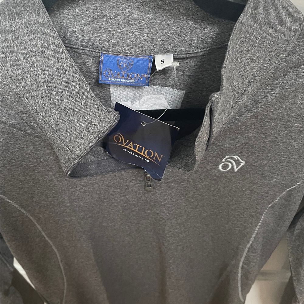 Ovation 1/4 zip long sleeve athletic top - Picture 2 of 6